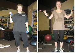 Shirley lost over 60 pounds fat, virtual personal Fitness Age 45+ 2
